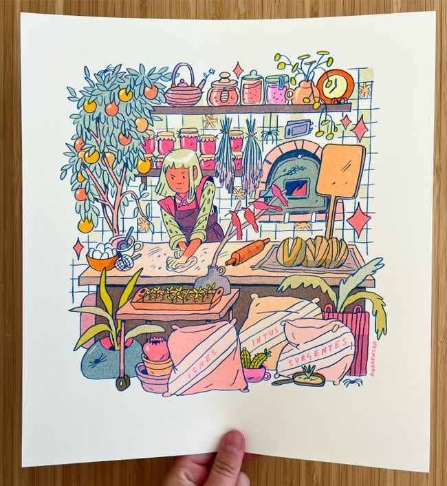 Natalie Andrewson: Bug Café Prints