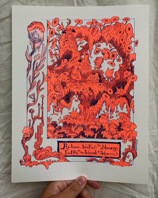 Natalie Andrewson: Bug Café Prints